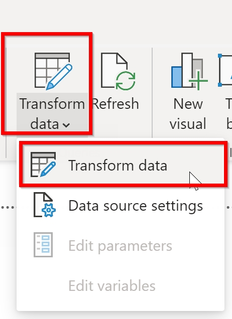 Power Query Editor